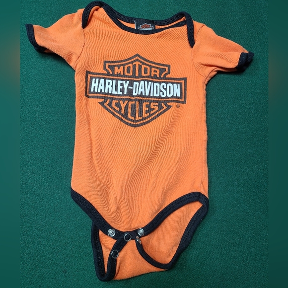 Harley Davidson onesie EUC. - Picture 1 of 2